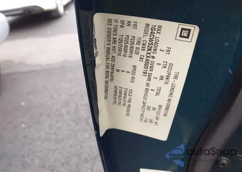 1999 Buick Park Avenue from USA, damaged, VIN 1G4CW52KXX4600191